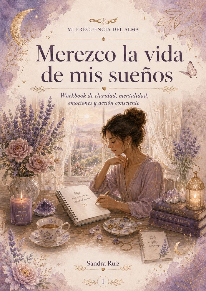 Portada del workbook Merezco la vida de mis sueños